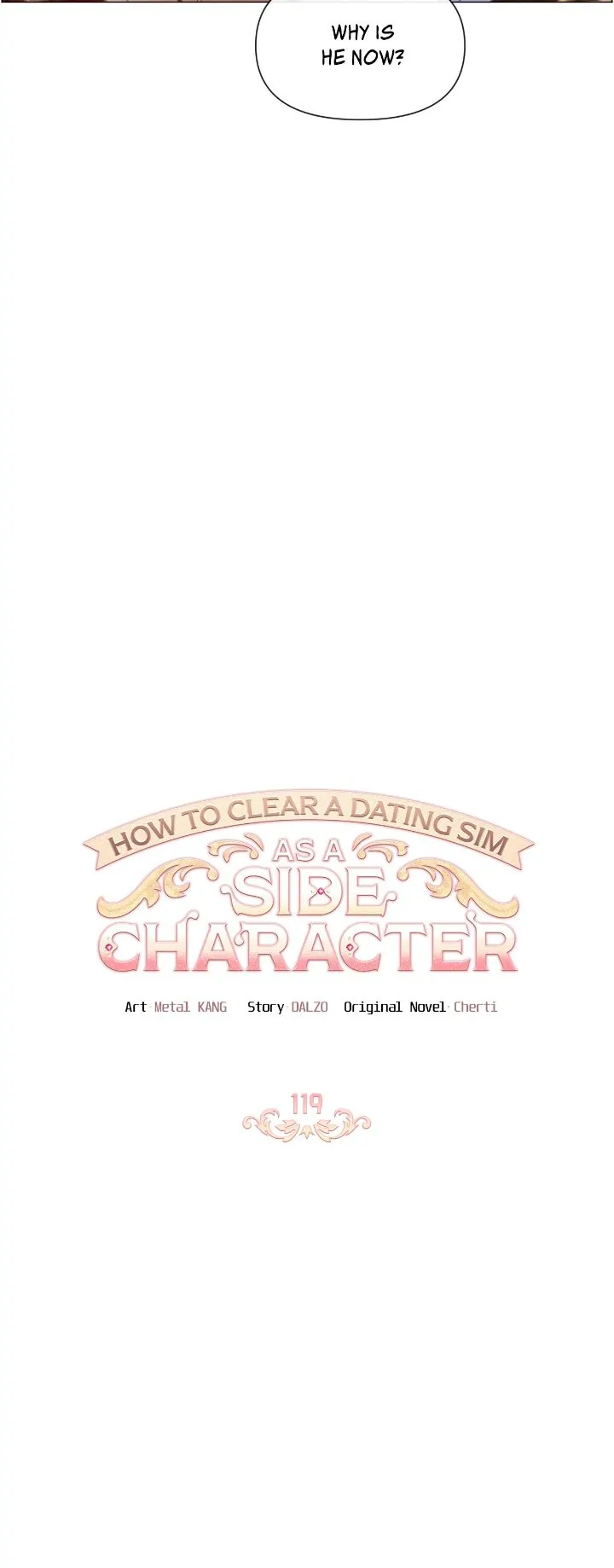 How to Clear a Dating Sim as a Side Character Chapter 119 97 03