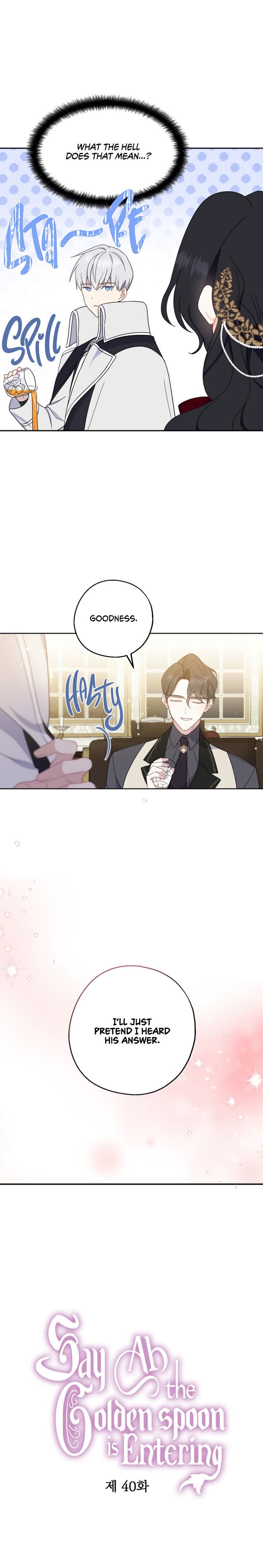 Say Ah, The Golden Spoon Is Entering Chapter 40 115 17