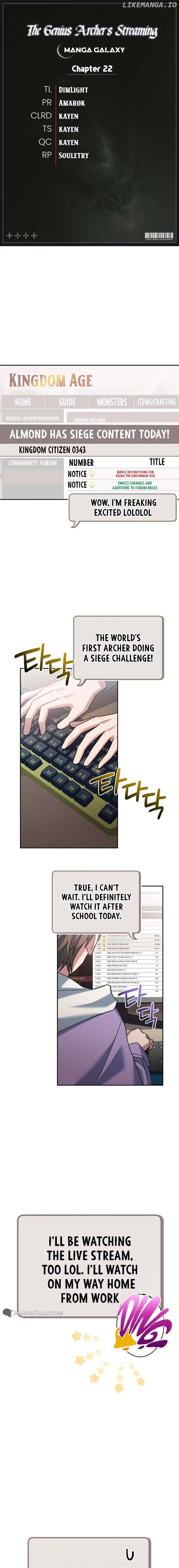 Genius Archer’s Streaming Chapter 22 95 001