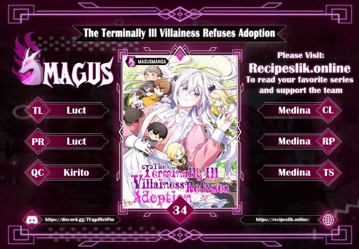 A Terminally Ill Villainess Refuses To Be Adopted Chapter 34 35 0