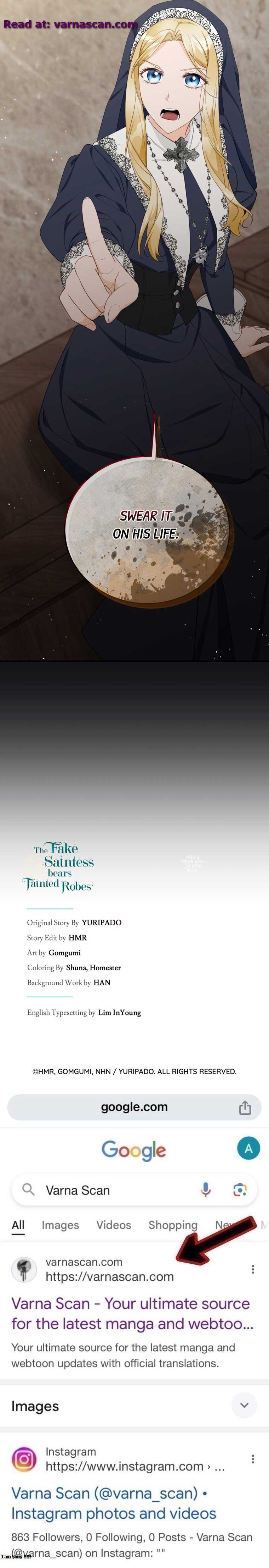 The Fake Saintess Bears Tainted Robes Chapter 37 63 13