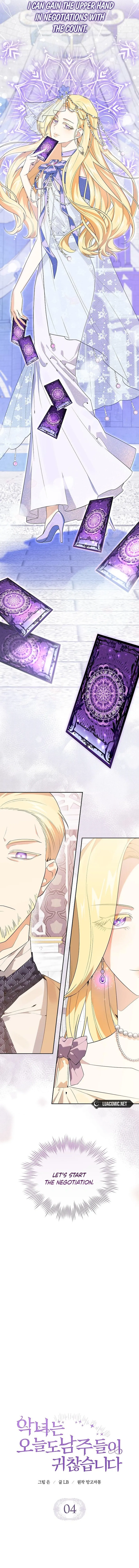 The Villainess is Bothered by the Male Leads Again Today Chapter 4 81 ch 4 5