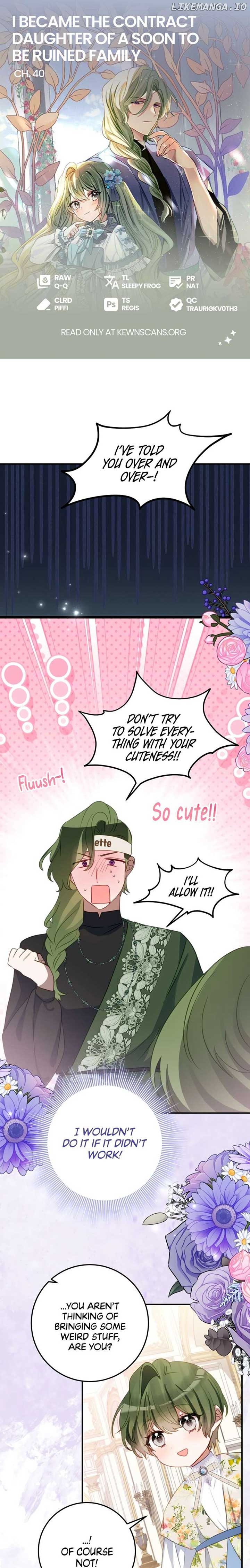 I Became the Contract Daughter of the soon-to-be-ruined Family Chapter 40 71 ch 40 1