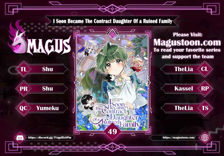 I Became the Contract Daughter of the soon-to-be-ruined Family Chapter 49 26 ch 49 1