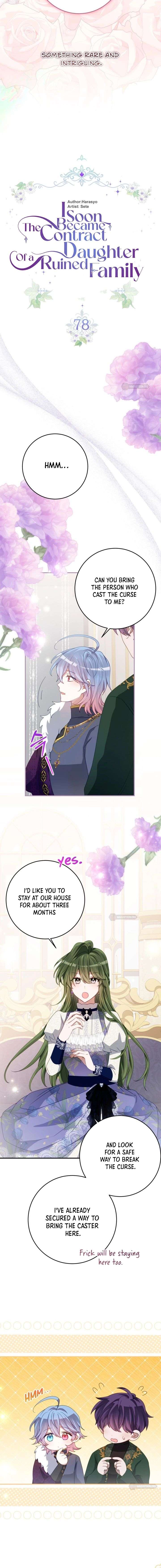 I Became the Contract Daughter of the soon-to-be-ruined Family Chapter 78 48 005