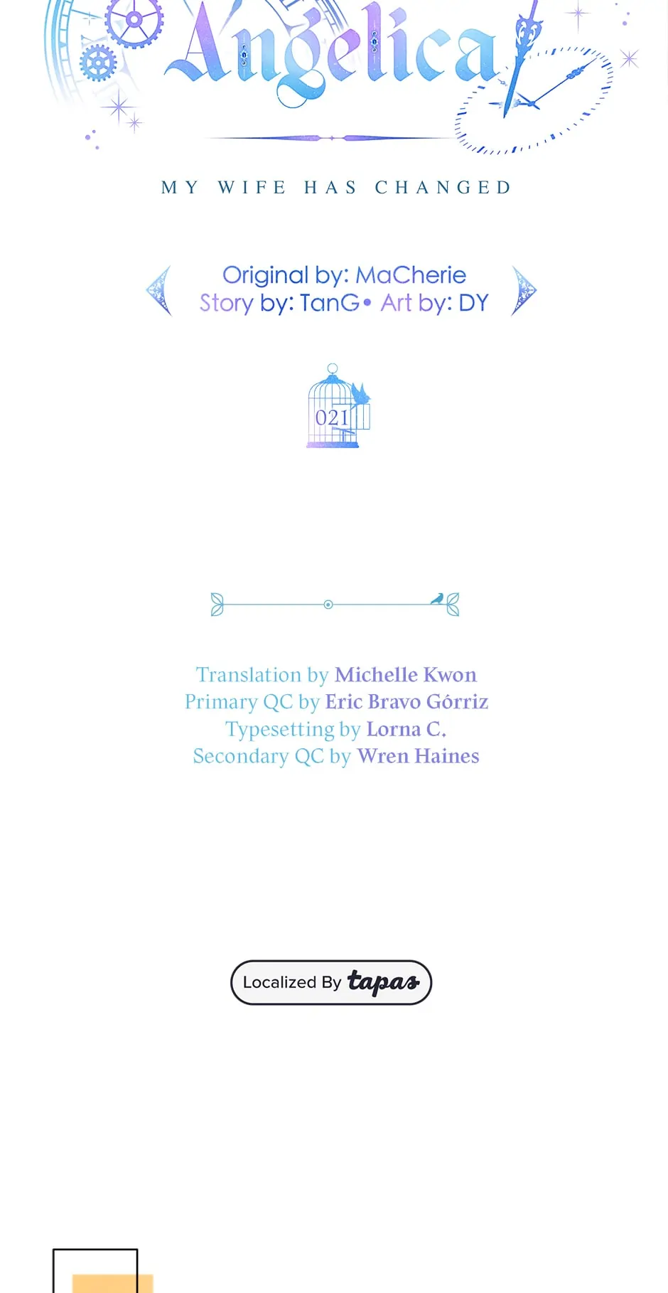 Angelica: My wife has changed Chapter 21 210 11