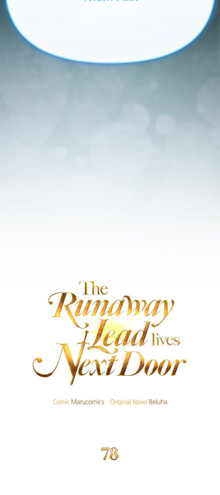 The Runaway Lead Lives Next Door Chapter 78 422 076