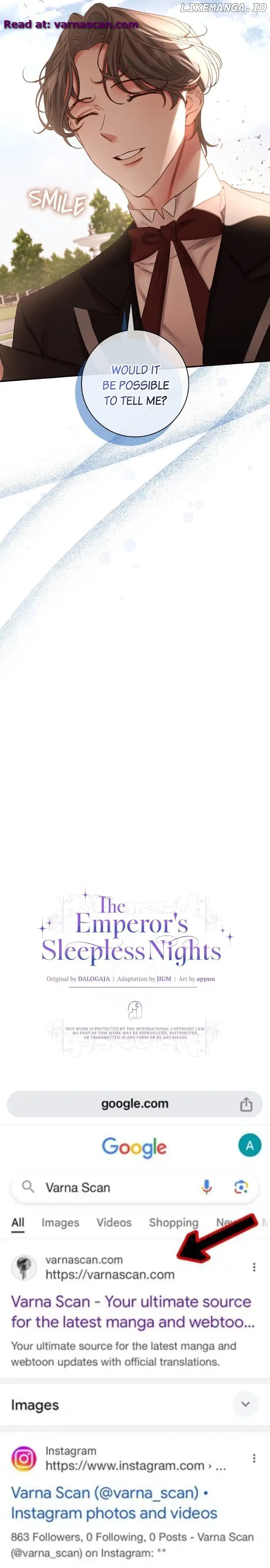 The Emperor’s Sleepless Nights Chapter 25 91 21