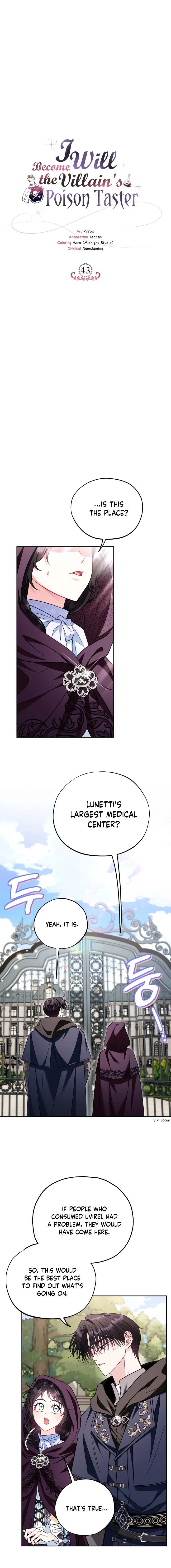 I Will Become the Villain’s Poison Detector Chapter 43 63 12