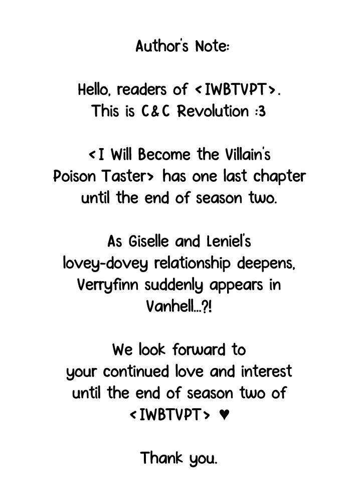 I Will Become the Villain’s Poison Detector Chapter 82 515 ch 82 127