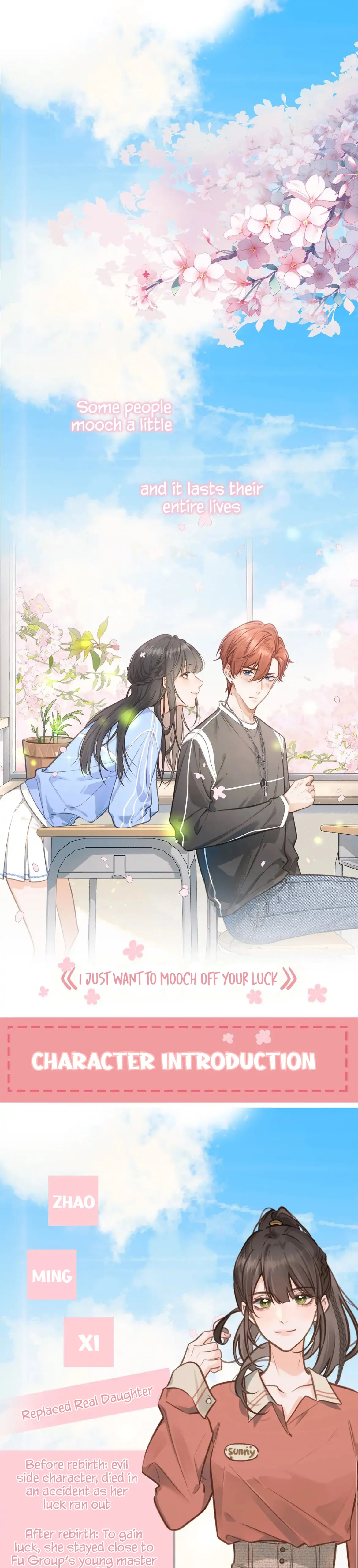 I Just Want To Mooch Off Your Luck Chapter 0 17 0