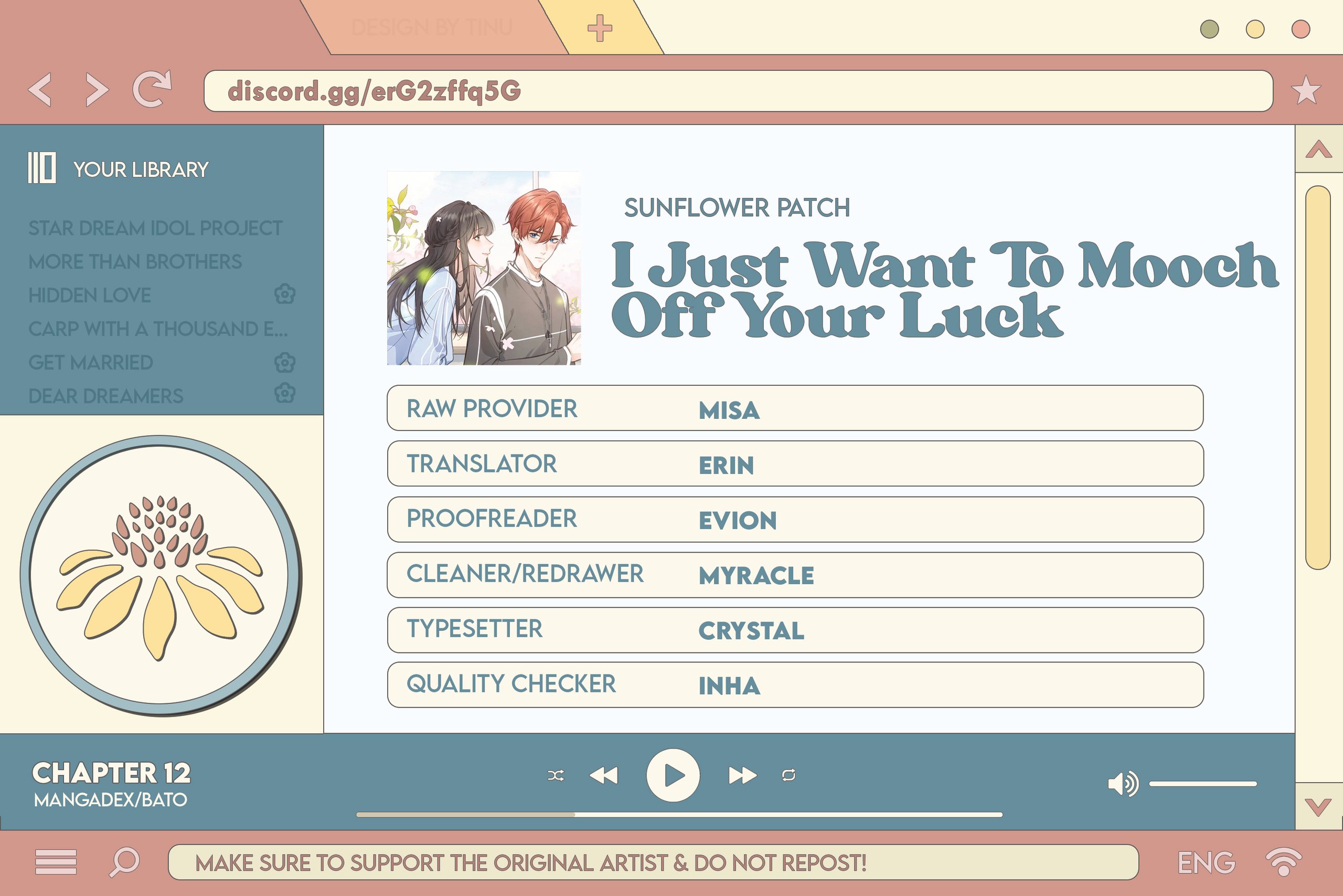 I Just Want To Mooch Off Your Luck Chapter 12 78 17