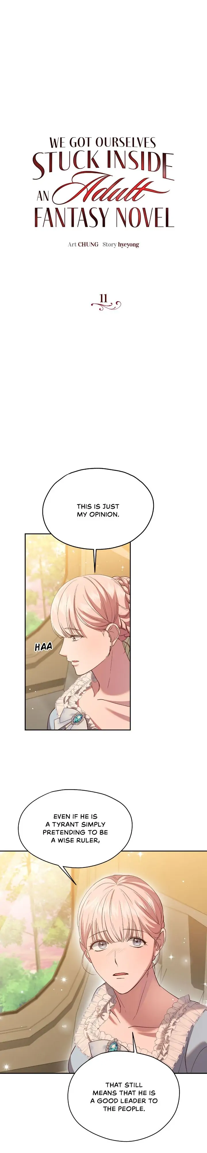 We Got Ourselves Stuck Inside an Adult Fantasy Novel Chapter 11 77 01