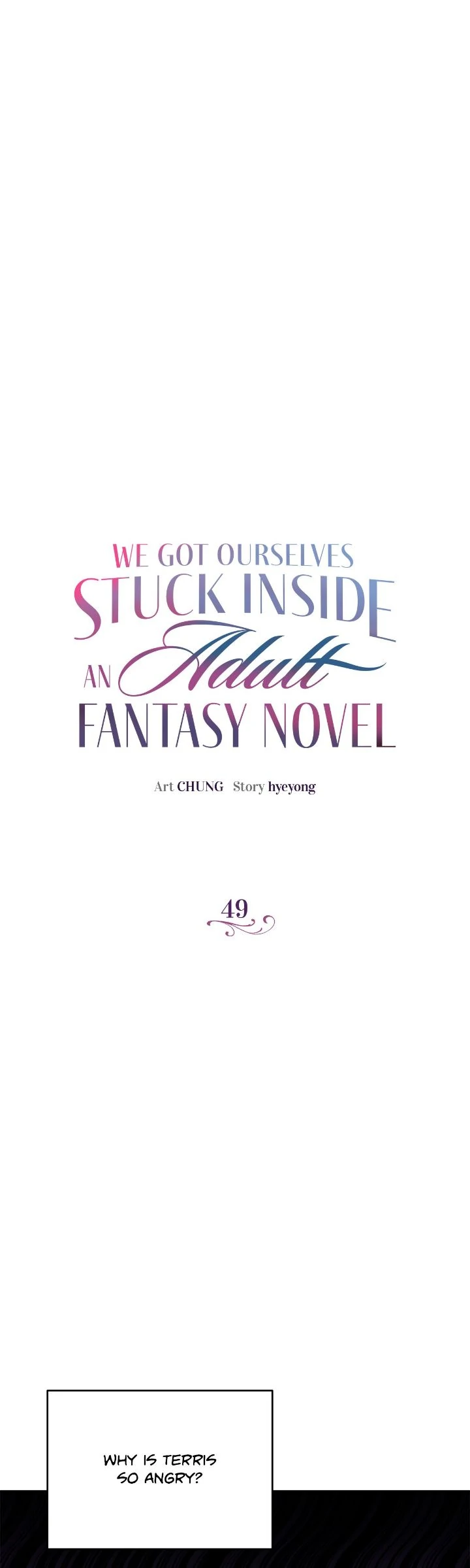 We Got Ourselves Stuck Inside an Adult Fantasy Novel Chapter 49 143 ch 49 1