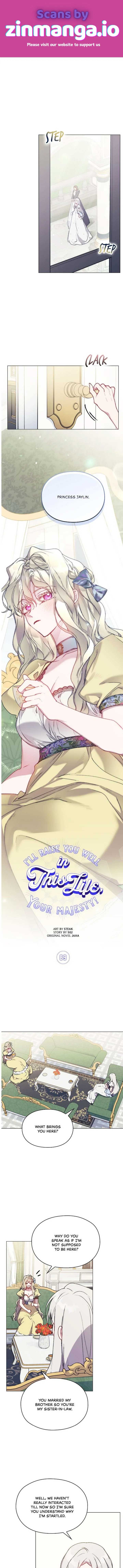 Your Majesty, I will raise you well in this life Chapter 89 41 01