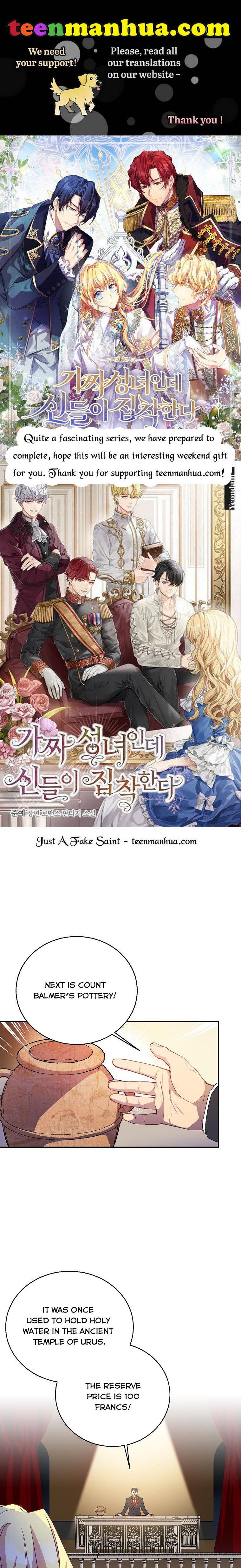 I’m a Fake Saintess but the Gods are Obsessed Chapter 11 116 0