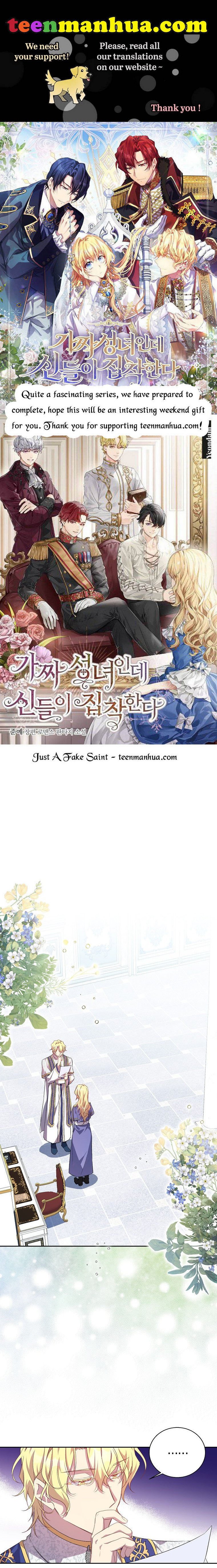 I’m a Fake Saintess but the Gods are Obsessed Chapter 7 128 0