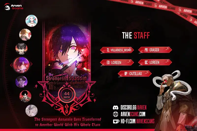 The strongest assassin gets transferred to another world with his whole class Chapter 44 74 01