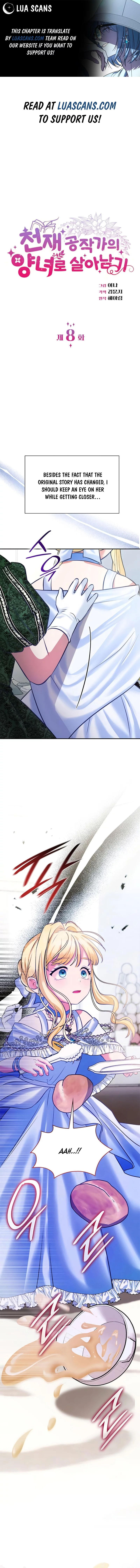 Survive as the Adopted Daughter of a Genius Duke Chapter 8 59 01