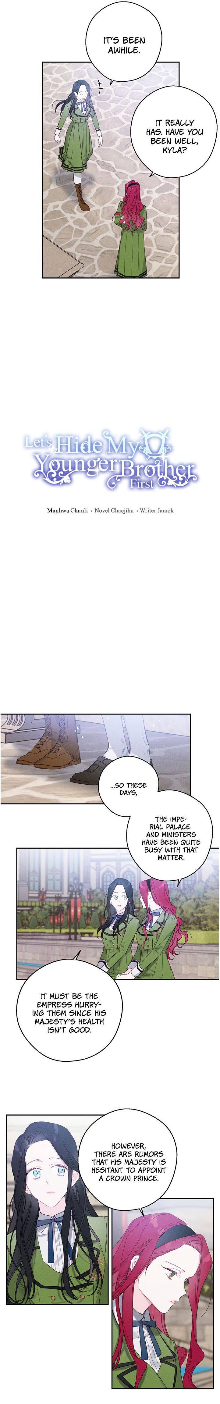 Let’s Hide My Younger Brother First Chapter 14 45 2