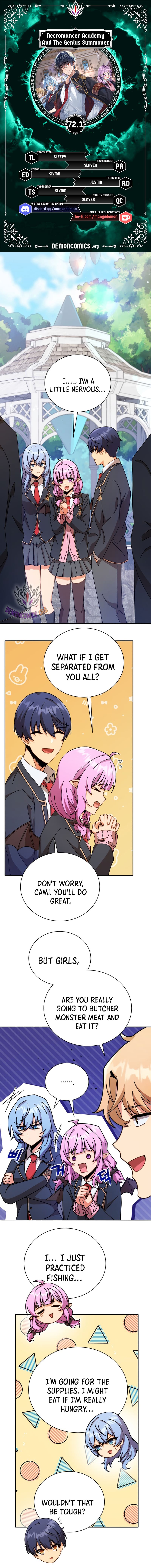 Necromancer Academy and the Genius Summoner Chapter 72.1 23 1