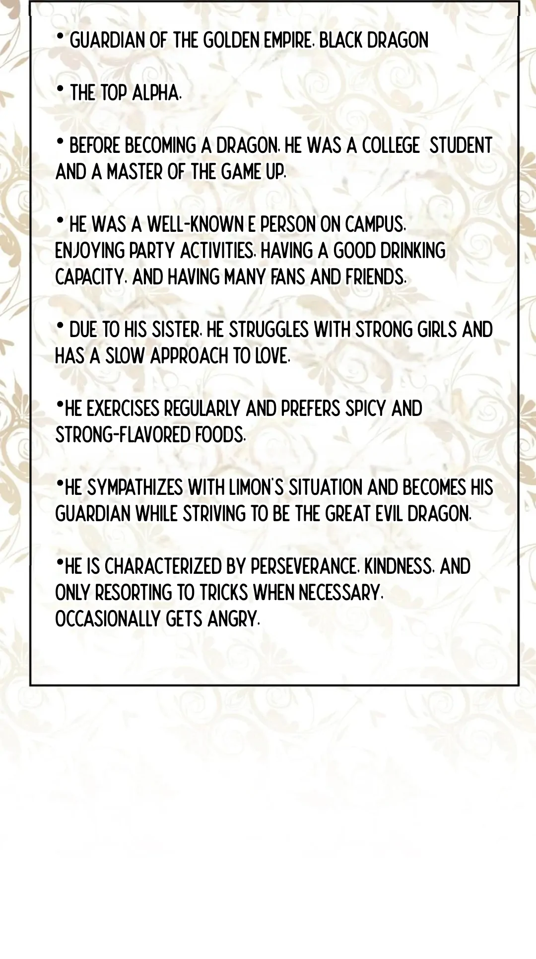 I Was Reborn as His Highness the Prince’s Little Evil Dragon Chapter 18.5 42 05