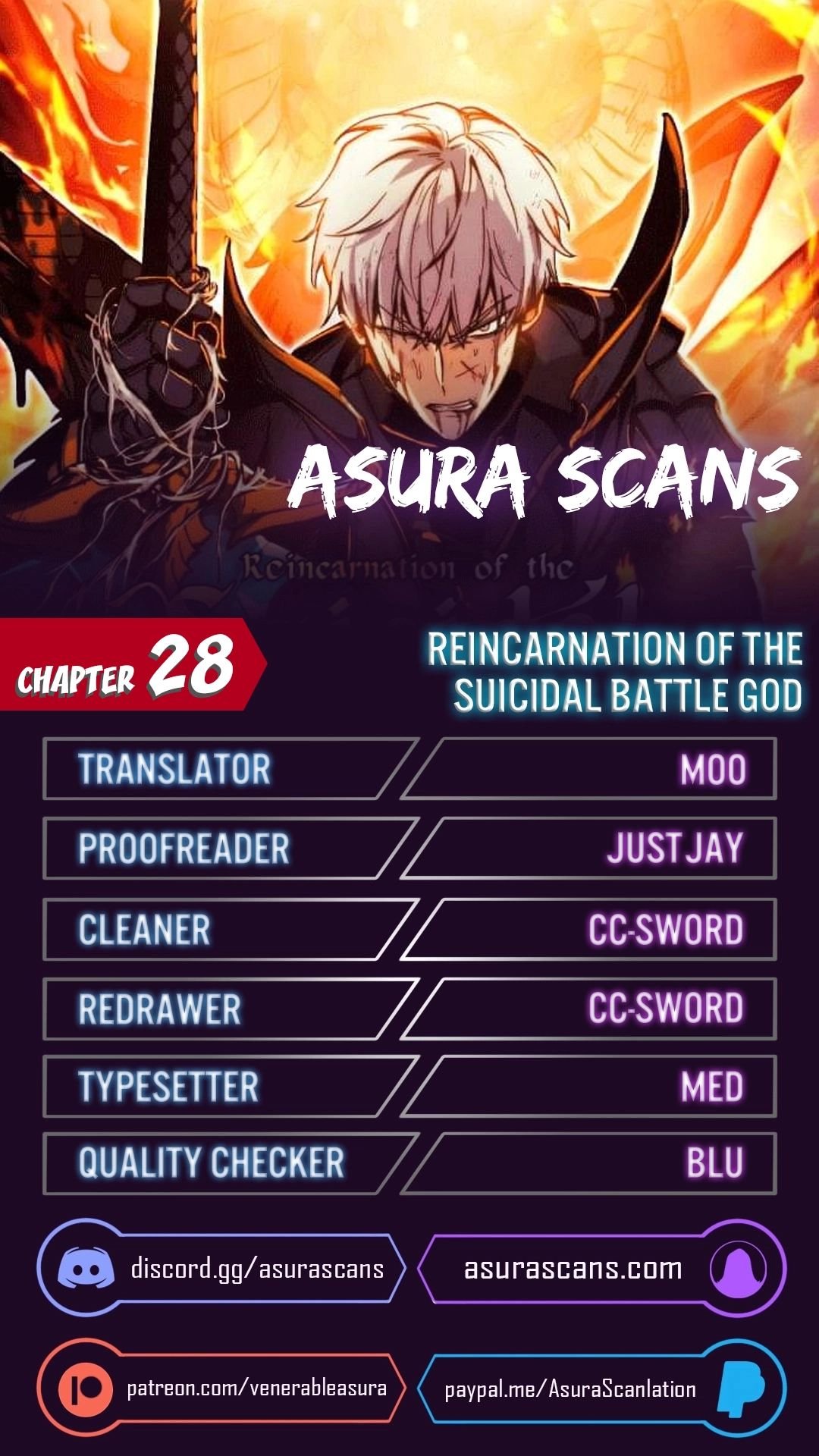 Reincarnation of the Suicidal Battle God Chapter 28 29 001