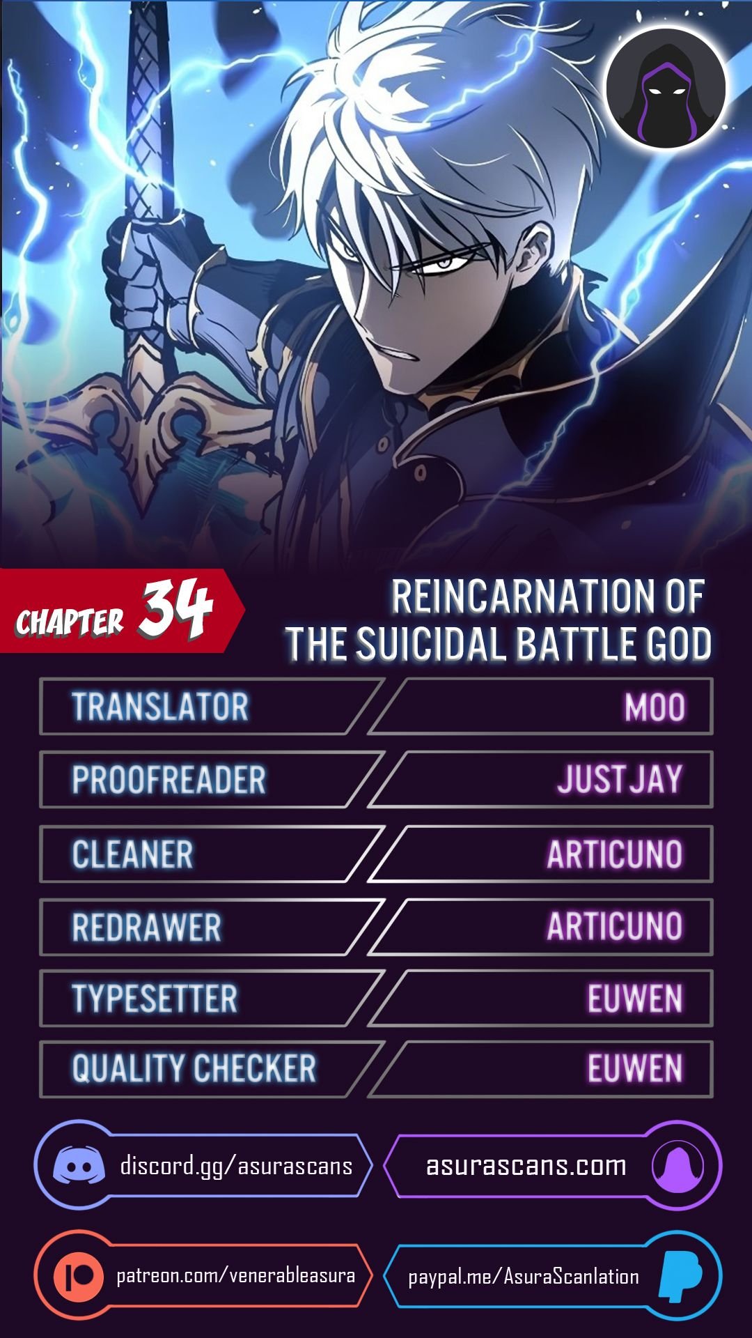 Reincarnation of the Suicidal Battle God Chapter 34 29 001