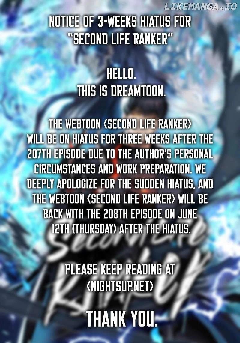 Ranker Who Lives A Second Time Chapter 207.5 11 1