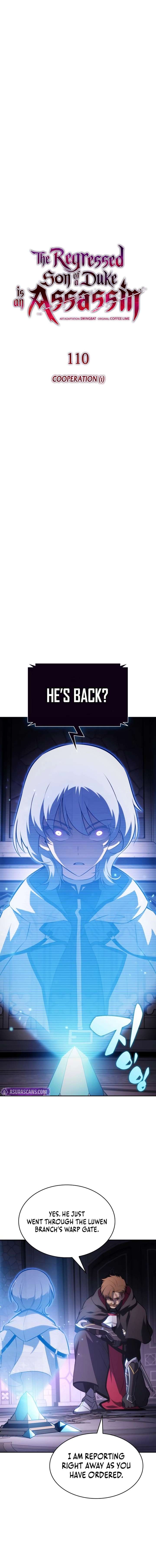 The Regressed Son of a Duke is an Assassin Chapter 110 80 007
