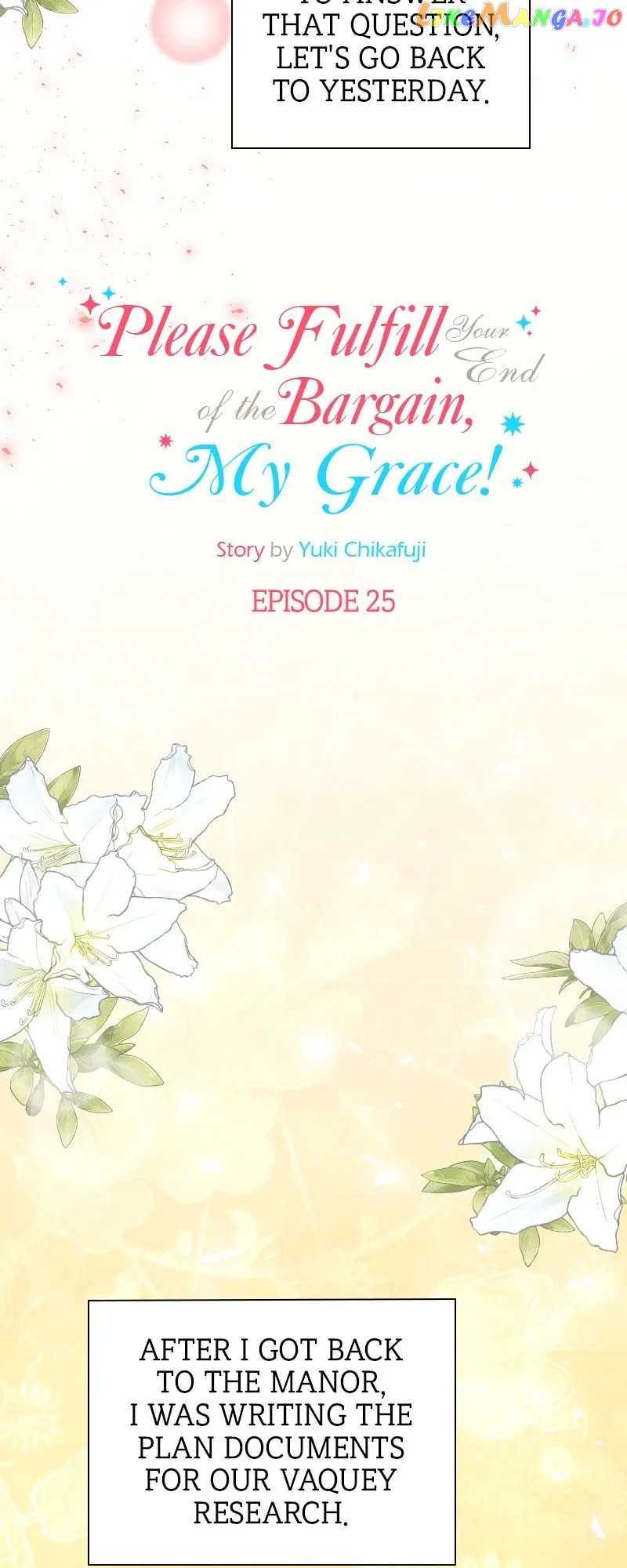 Please Fulfill Your End of the Bargain, My Grace! Chapter 25 157 06
