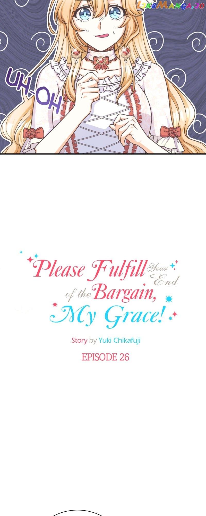 Please Fulfill Your End of the Bargain, My Grace! Chapter 26 191 04