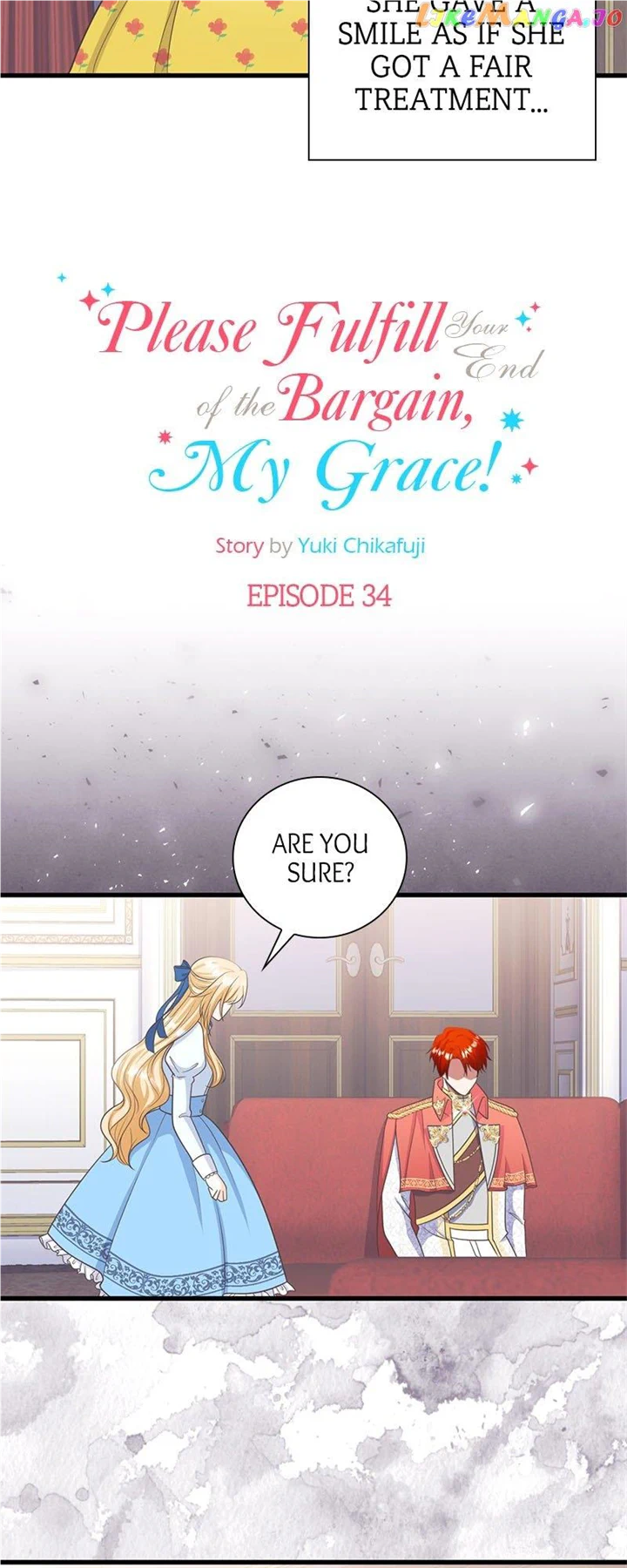 Please Fulfill Your End of the Bargain, My Grace! Chapter 34 195 02