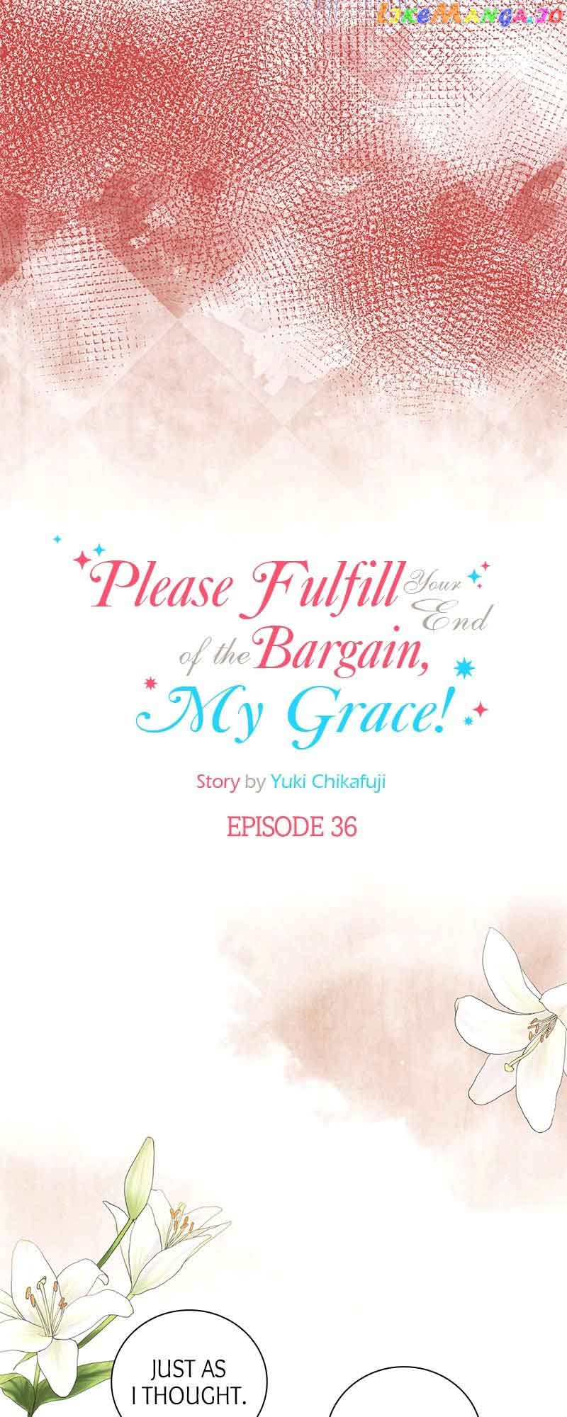 Please Fulfill Your End of the Bargain, My Grace! Chapter 36 197 04