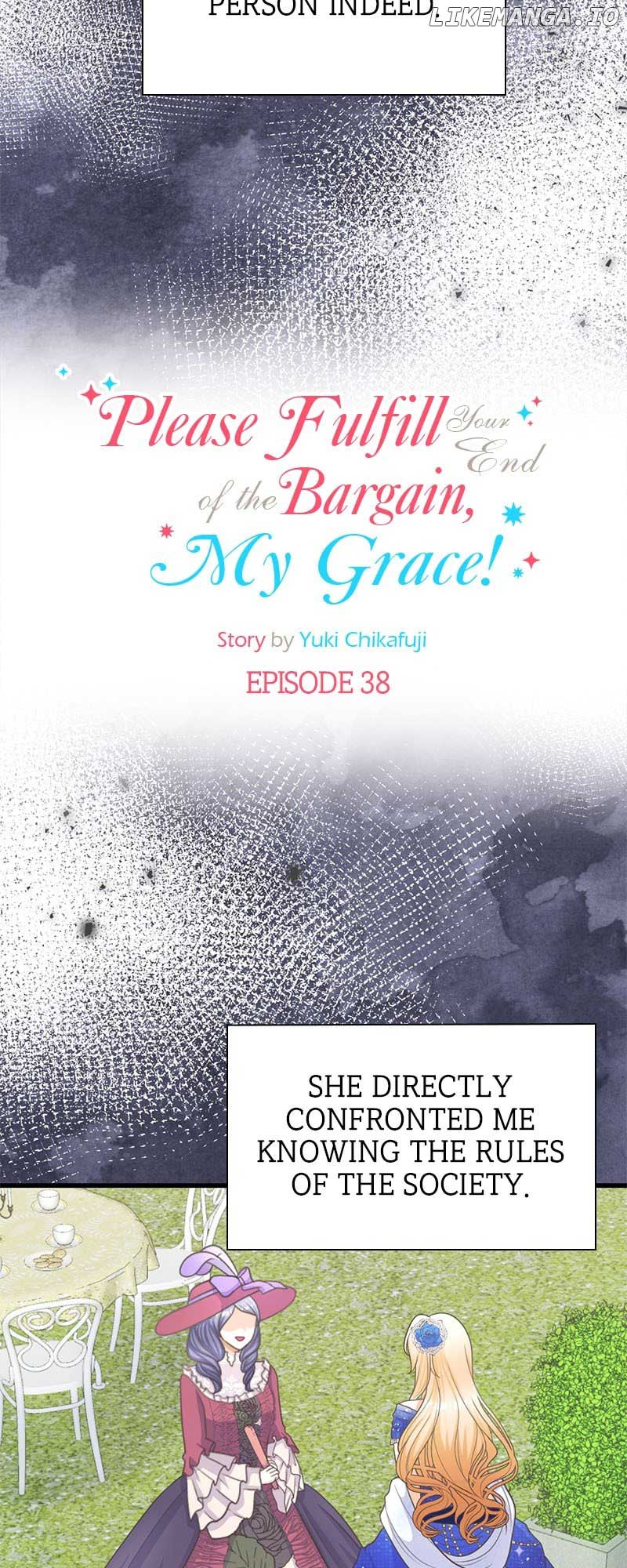 Please Fulfill Your End of the Bargain, My Grace! Chapter 38 193 04
