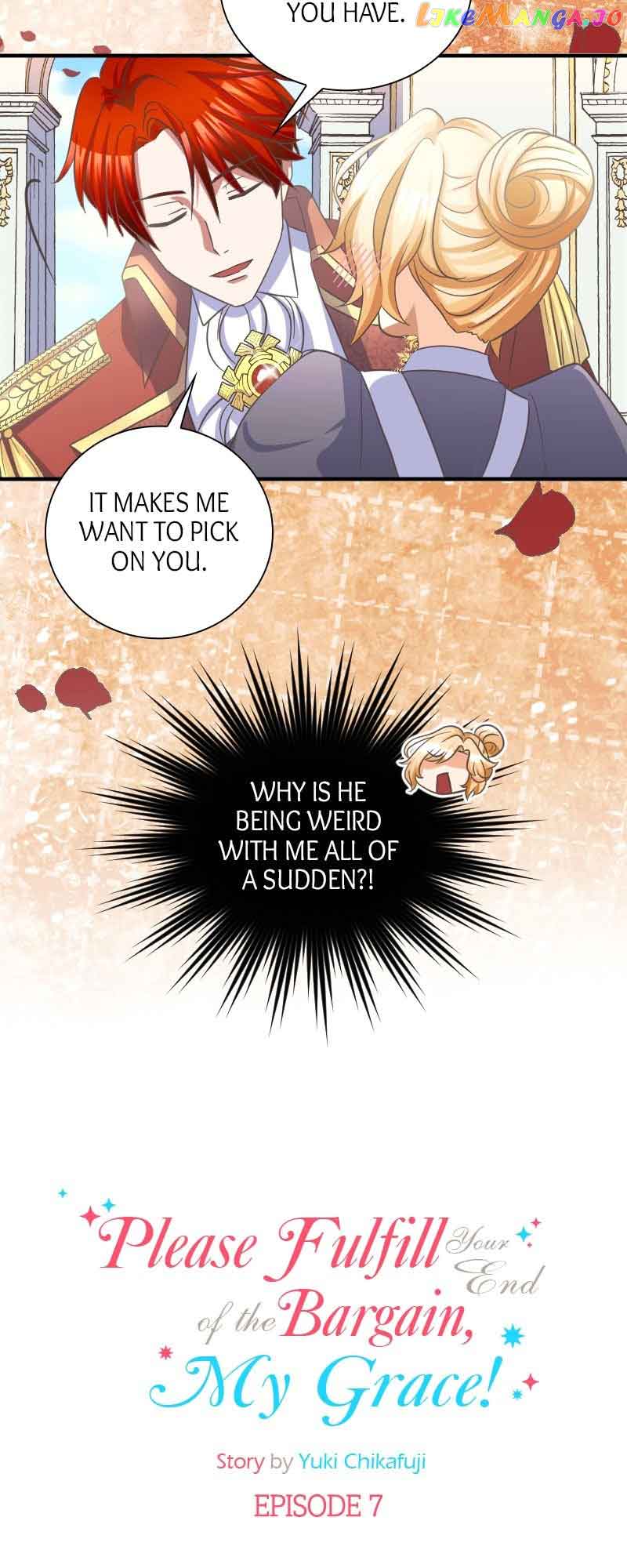 Please Fulfill Your End of the Bargain, My Grace! Chapter 7 150 08