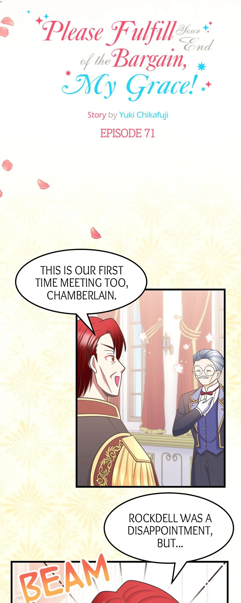 Please Fulfill Your End of the Bargain, My Grace! Chapter 71 194 04