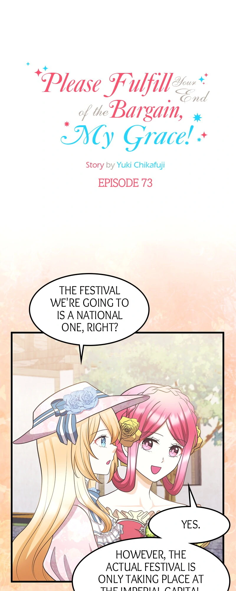 Please Fulfill Your End of the Bargain, My Grace! Chapter 73 166 06