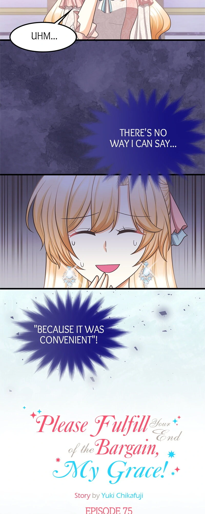 Please Fulfill Your End of the Bargain, My Grace! Chapter 75 163 003