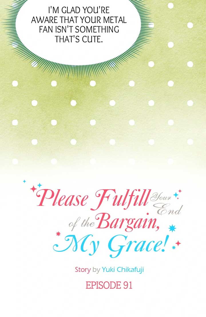 Please Fulfill Your End of the Bargain, My Grace! Chapter 91 157 06