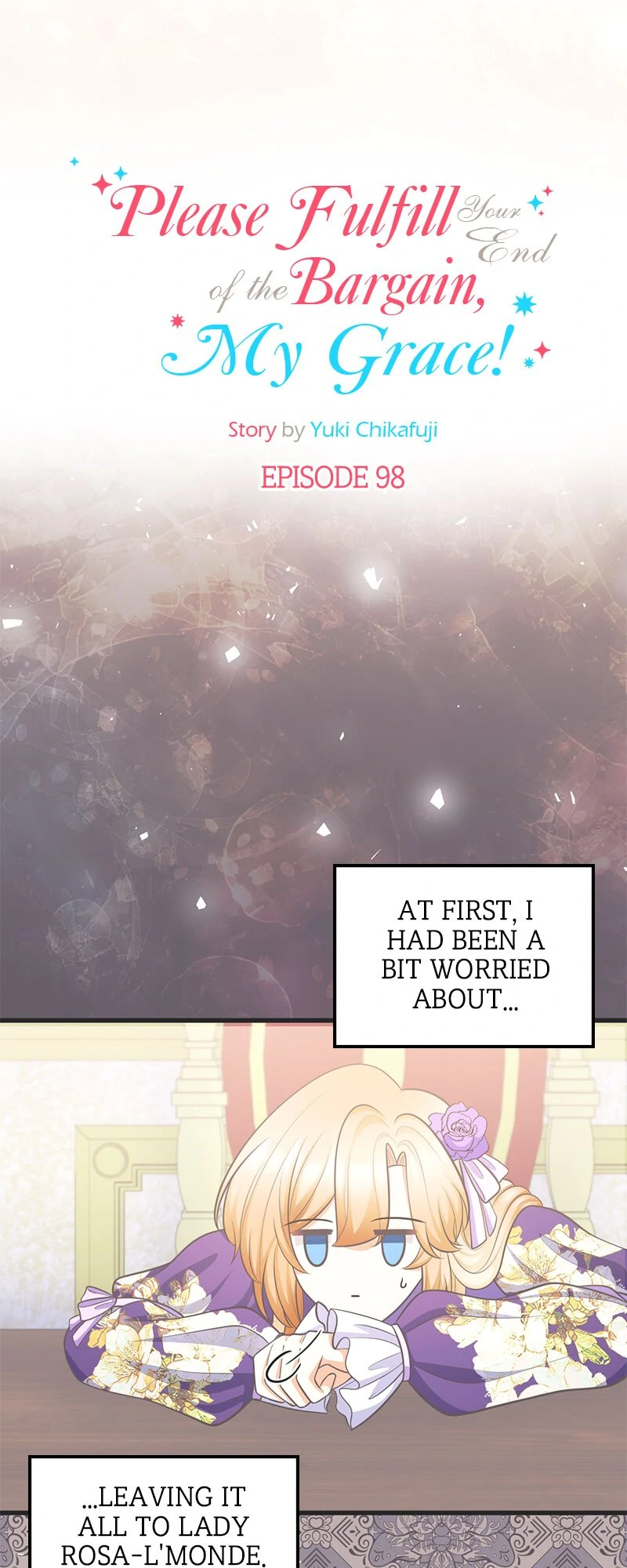 Please Fulfill Your End of the Bargain, My Grace! Chapter 98 161 04