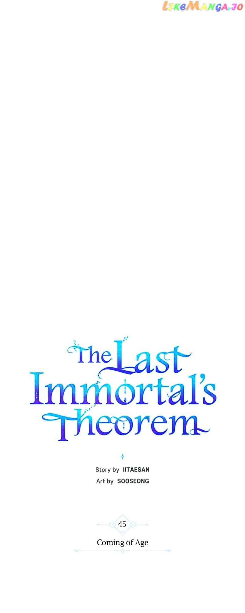 The Last Immortal’s Theorem Chapter 45 288 14
