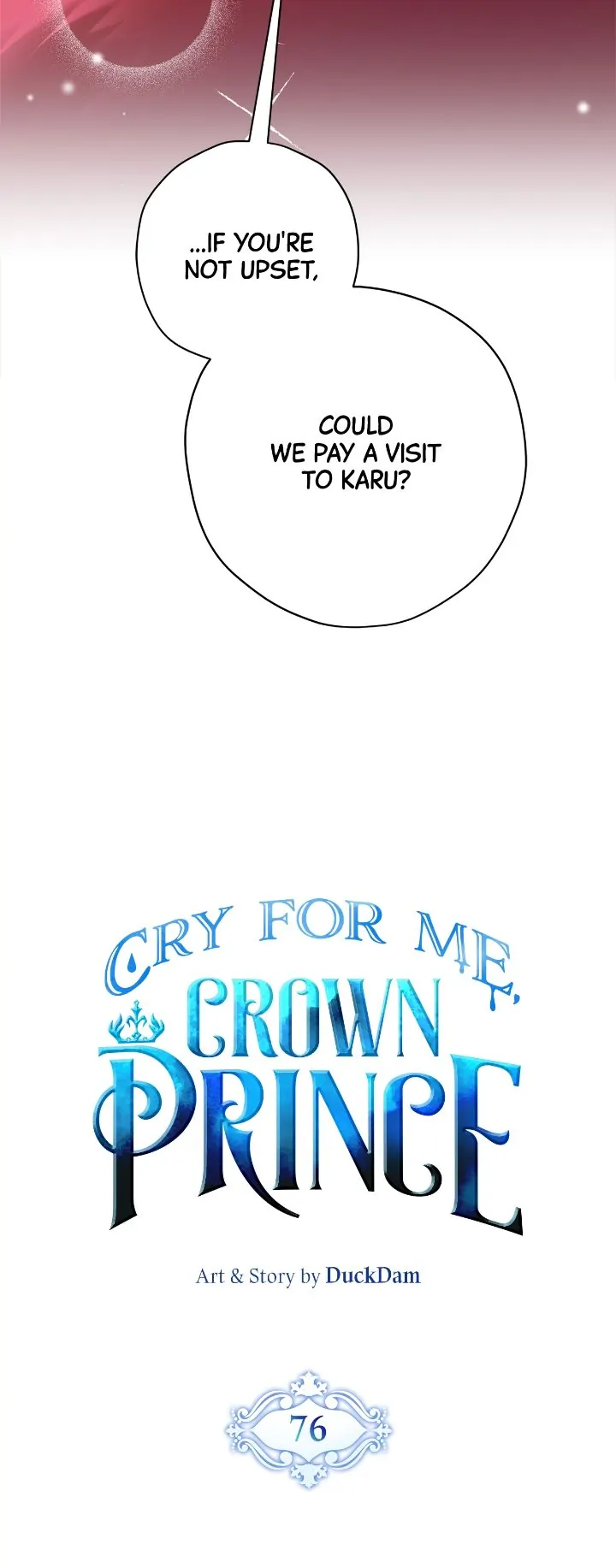 Please Cry, Crown Prince Chapter 76 114 11