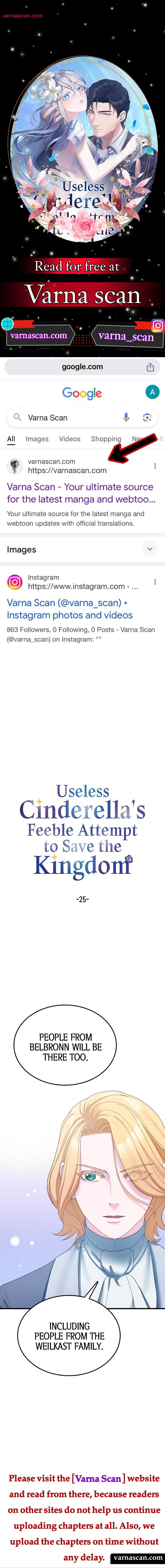 Useless Cinderella’s Feeble Attempt to Save the Kingdom Chapter 25 56 01