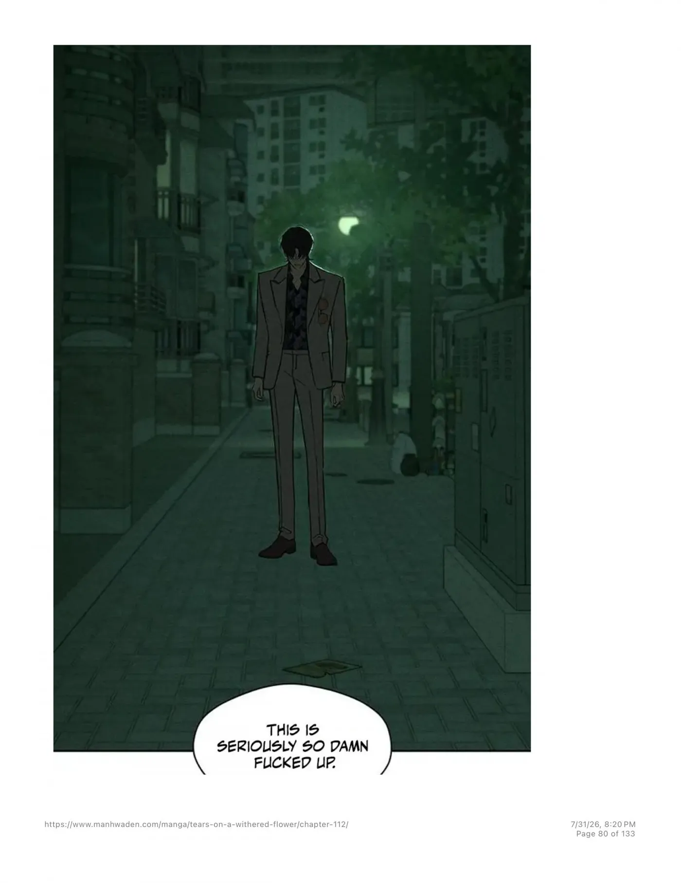 Tears on a Withered Flower Chapter 112 469 35c12d1a10ac