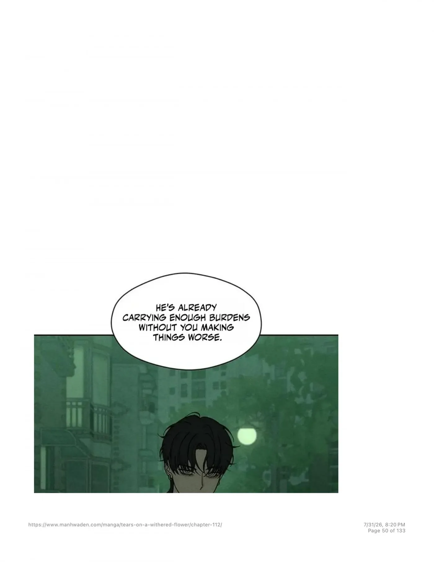 Tears on a Withered Flower Chapter 112 439 d1d983cf37f6