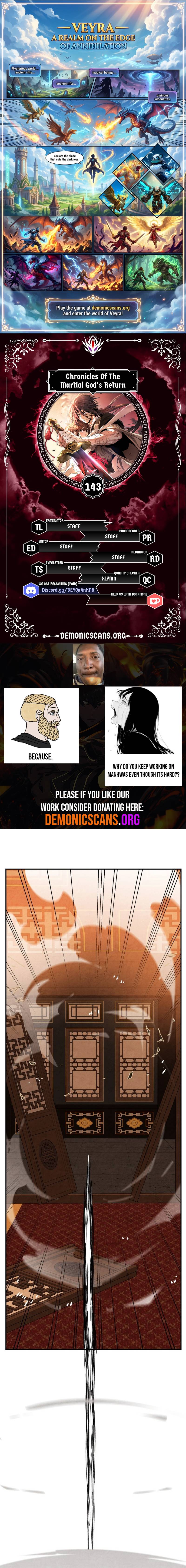 Chronicles Of The Martial God’s Return Chapter 143 56 0