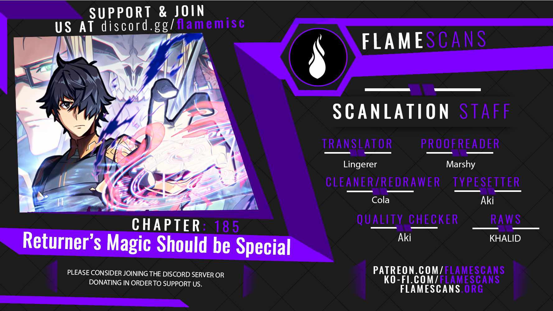 A Returner’s Magic Should be Special Chapter 185 41 001