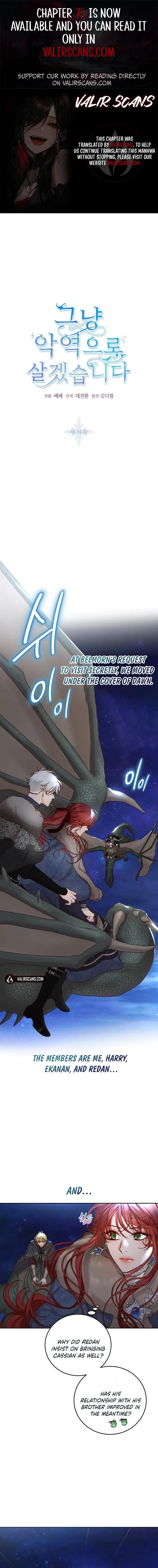I’ll Just Live on as a Villainess Chapter 74 47 001