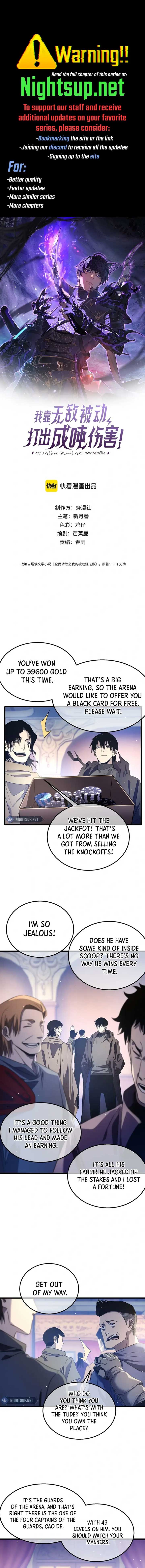 I Rely on My Invincibility to Deal Tons of Damage Passively! Chapter 60 44 01